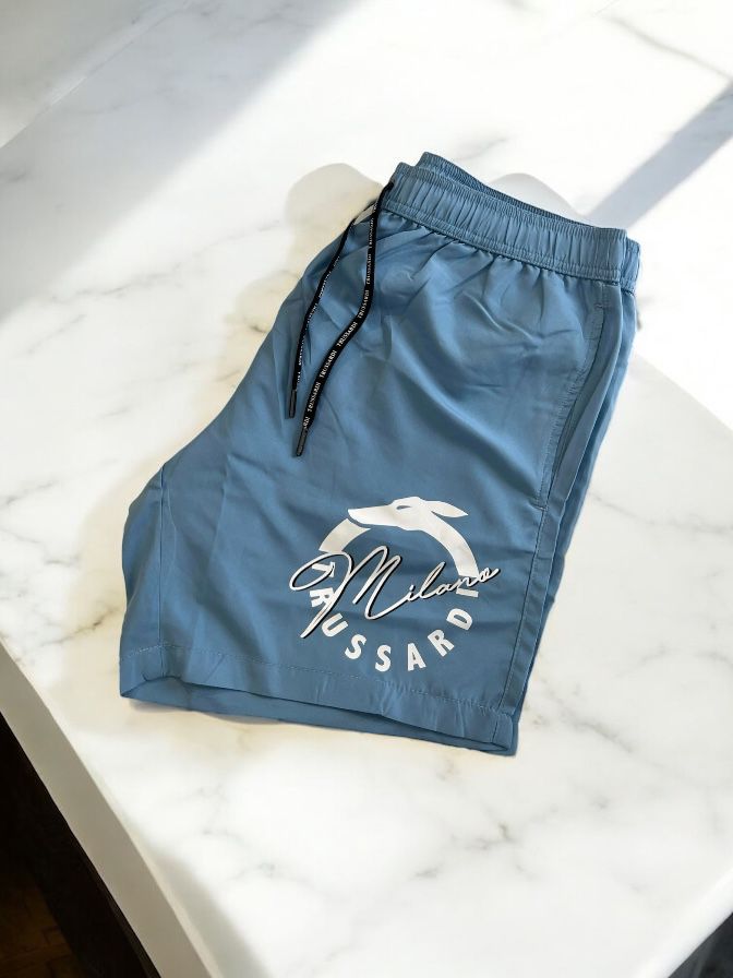 Trussardi - Costume Azzurro Logo | Christian Store