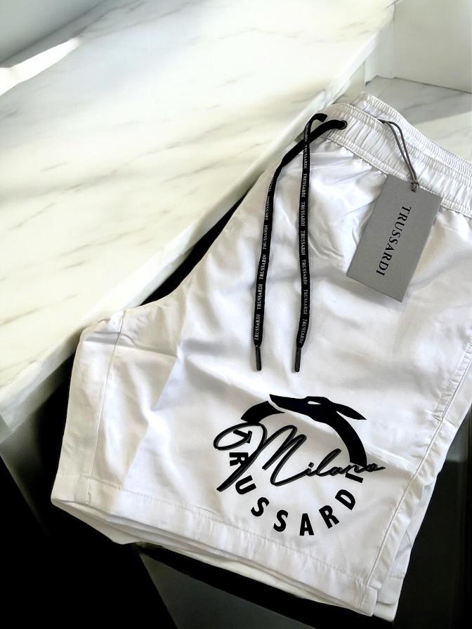 Trussardi - Costume White Logo | Christian Store