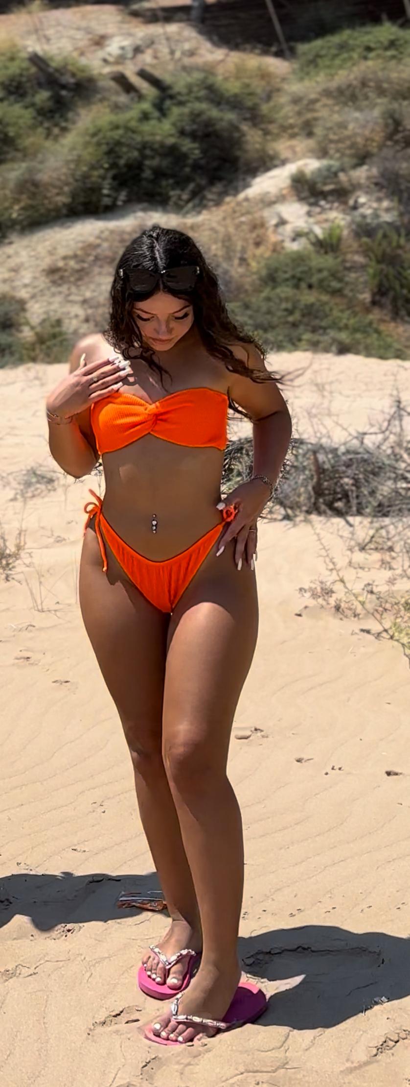 F**K - Costume Donna Orange Glow | Christian Store
