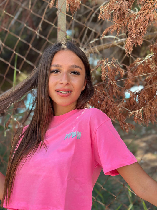 F**K - Maglia Rosa Logo | Christian Store
