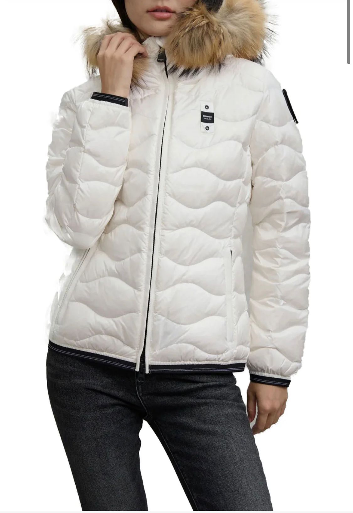 Blauer - Giubbotto Donna White | Christian Store