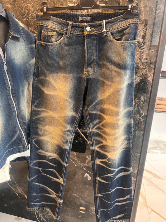 Made in Italy - Completo Giacca Jeans Fantasia | Christian Store