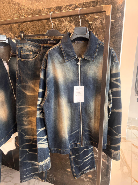 Made in Italy - Completo Giacca Jeans Fantasia | Christian Store