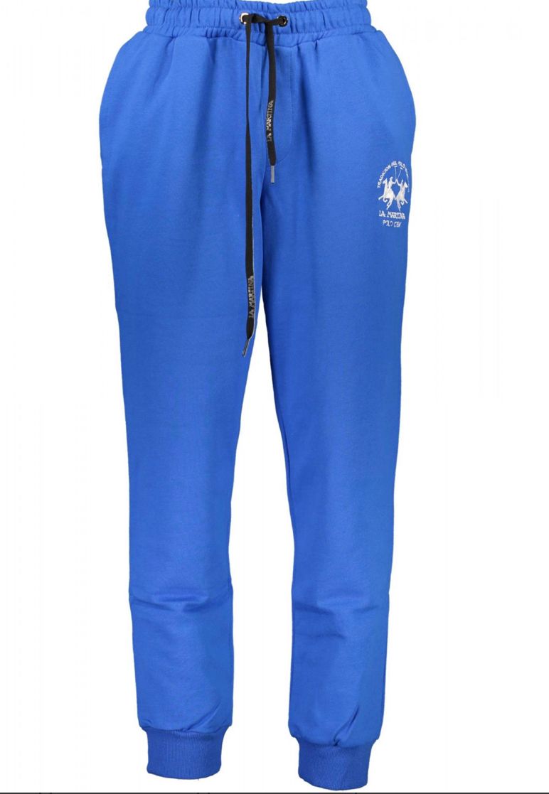 La Martina - Pantalone Tuta Blu Logo | Christian Store