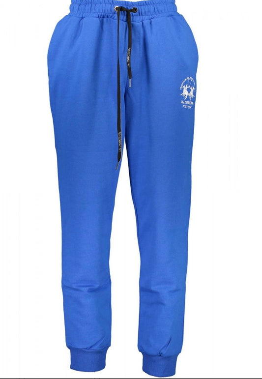 La Martina - Pantalone Tuta Blu Logo | Christian Store