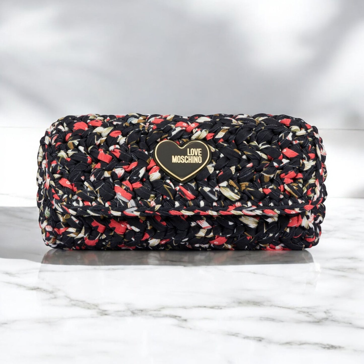 Love Moschino - Multicolor Crochet Clutch | Christian Store